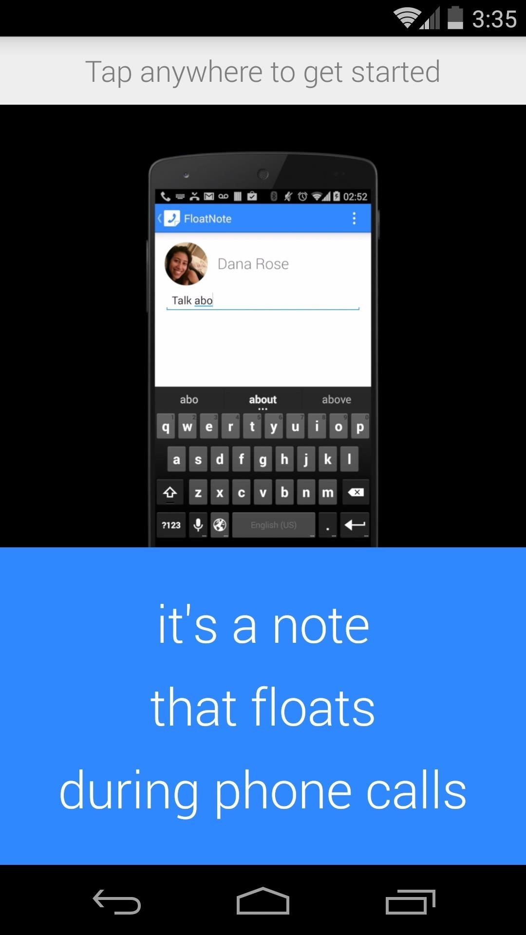 FloatNote Gives You Contact-Specific Popups That Remind You What to Talk About During Calls