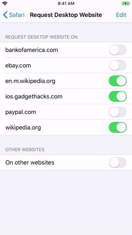 How to Force Safari to Use Desktop View by Default for Specific Sites in iOS 13