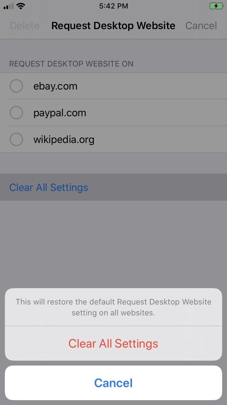 How to Force Safari to Use Desktop View by Default for Specific Sites in iOS 13