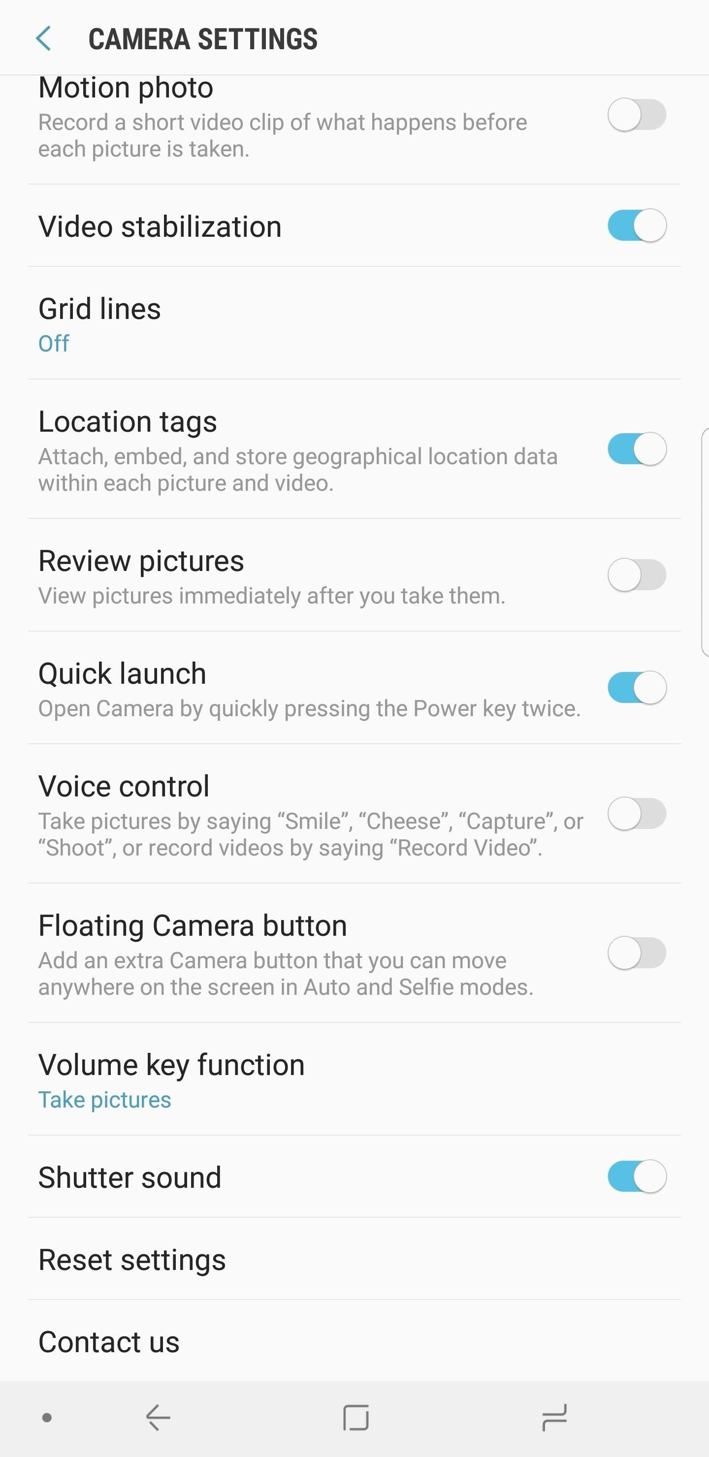 Galaxy S8 Oreo Update: Camera App Gets Note 8 UI & Full View Mode