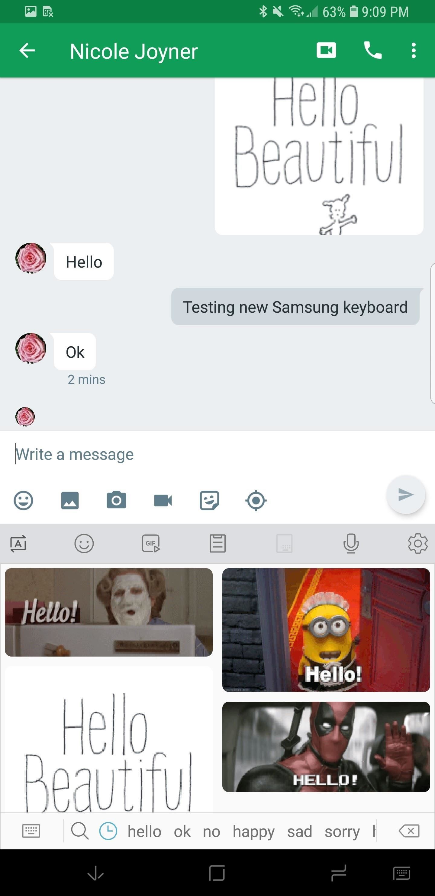 Galaxy S8 Oreo Update: Samsung Keyboard Gets an Overhaul in Android 8.0