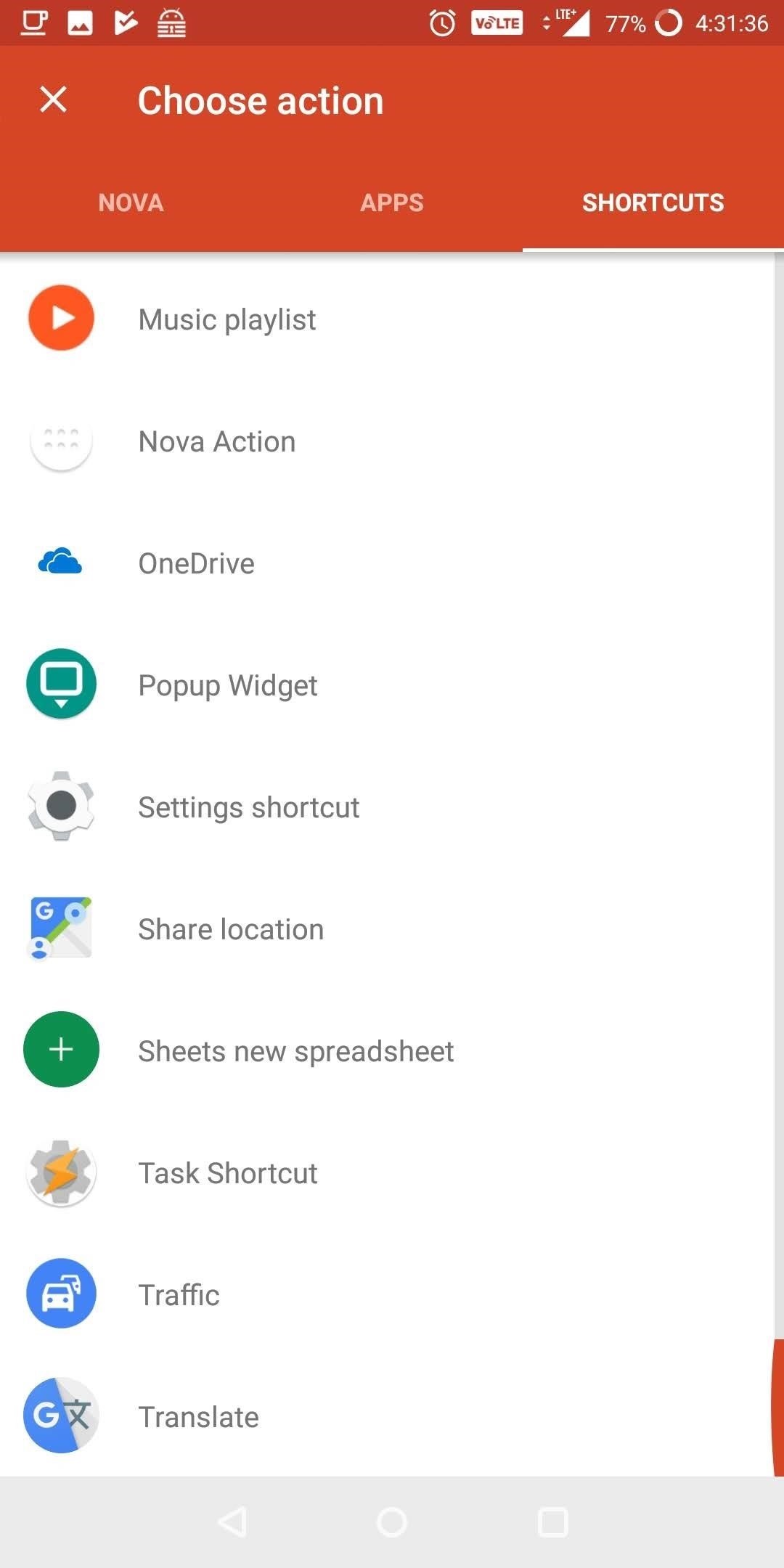 Get Action Launcher's Shutters on Nova Launcher & Turn Your Icons into Widgets