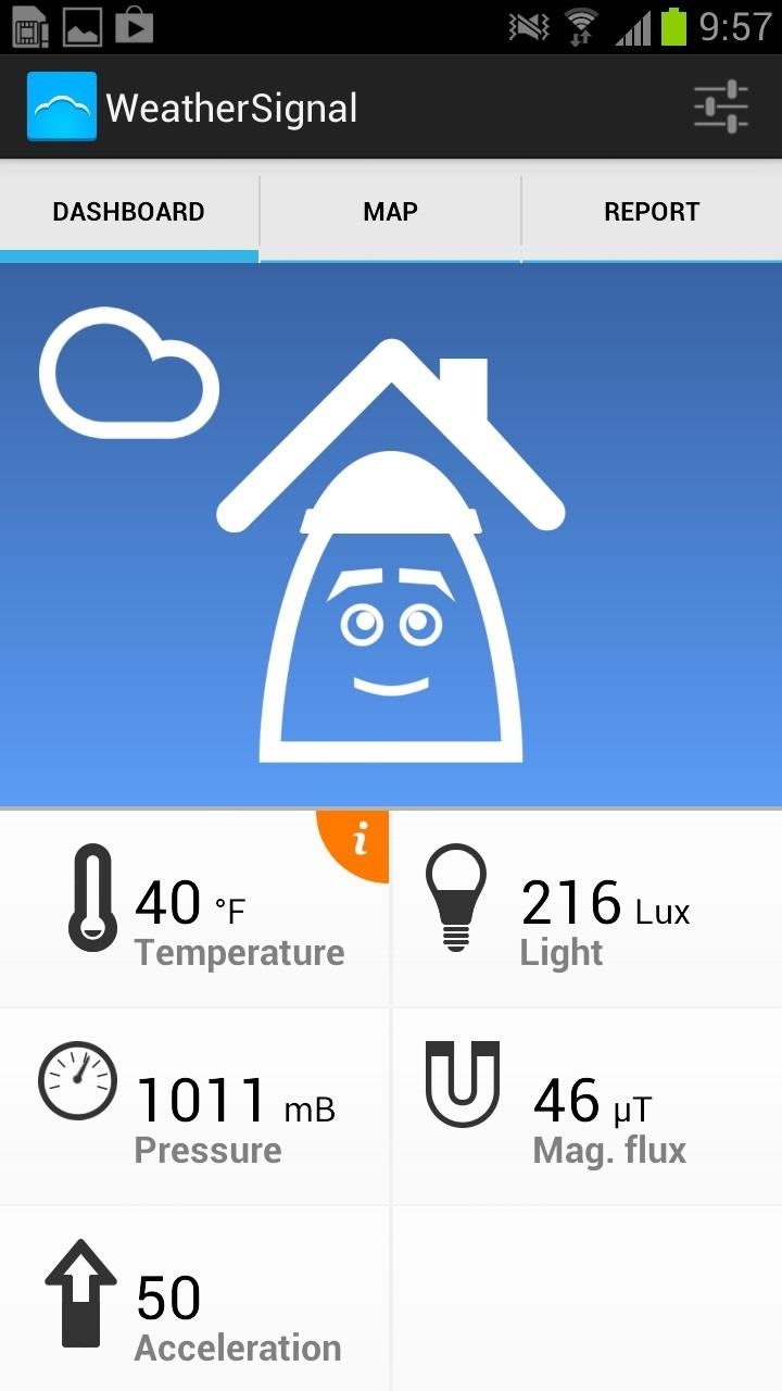 How to Get Ambient Weather Readings Instantly Using Your Samsung Galaxy Note 2's Built-In Sensors