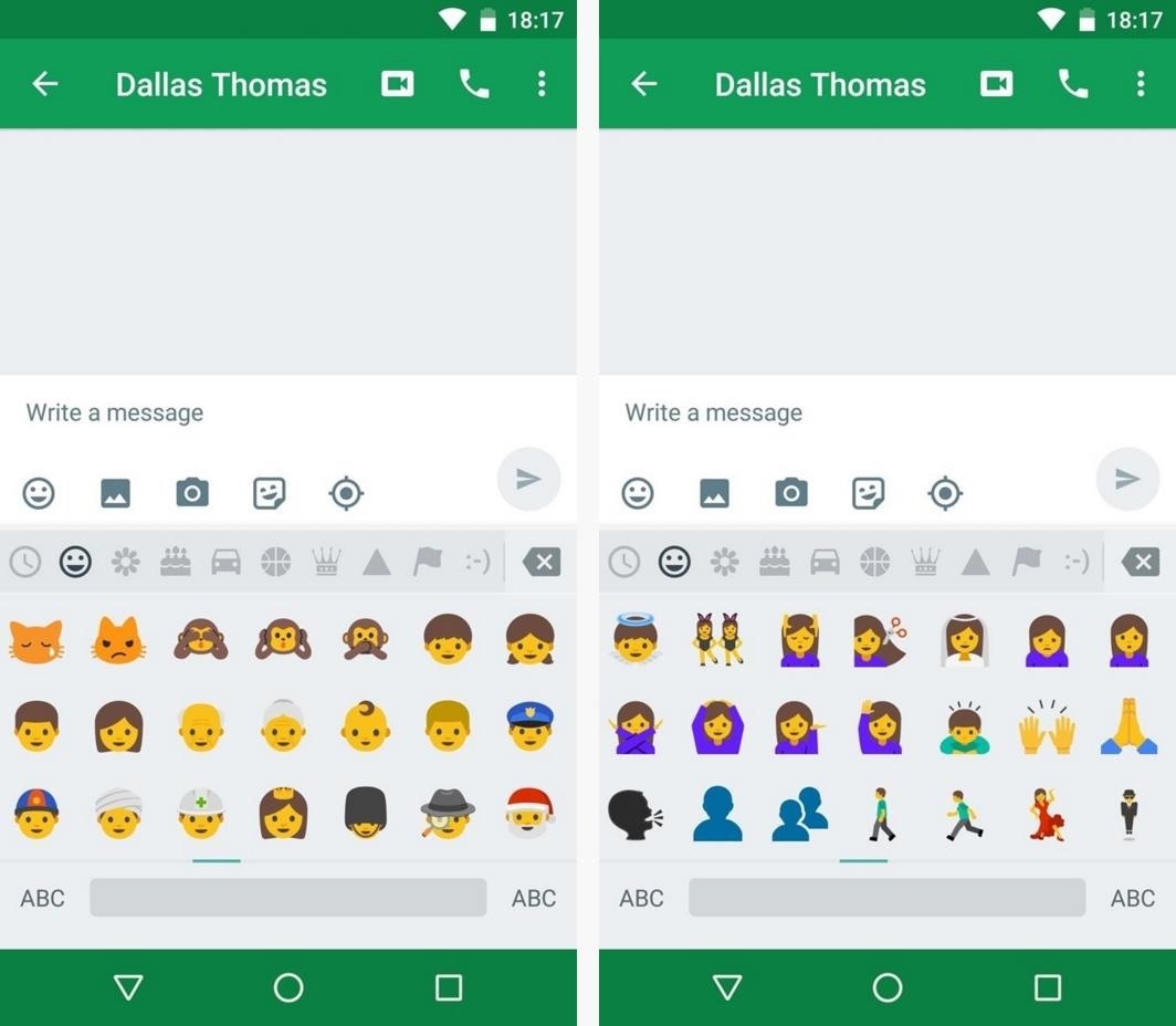 How to Get Android Nougat's All-New Emojis Right Now