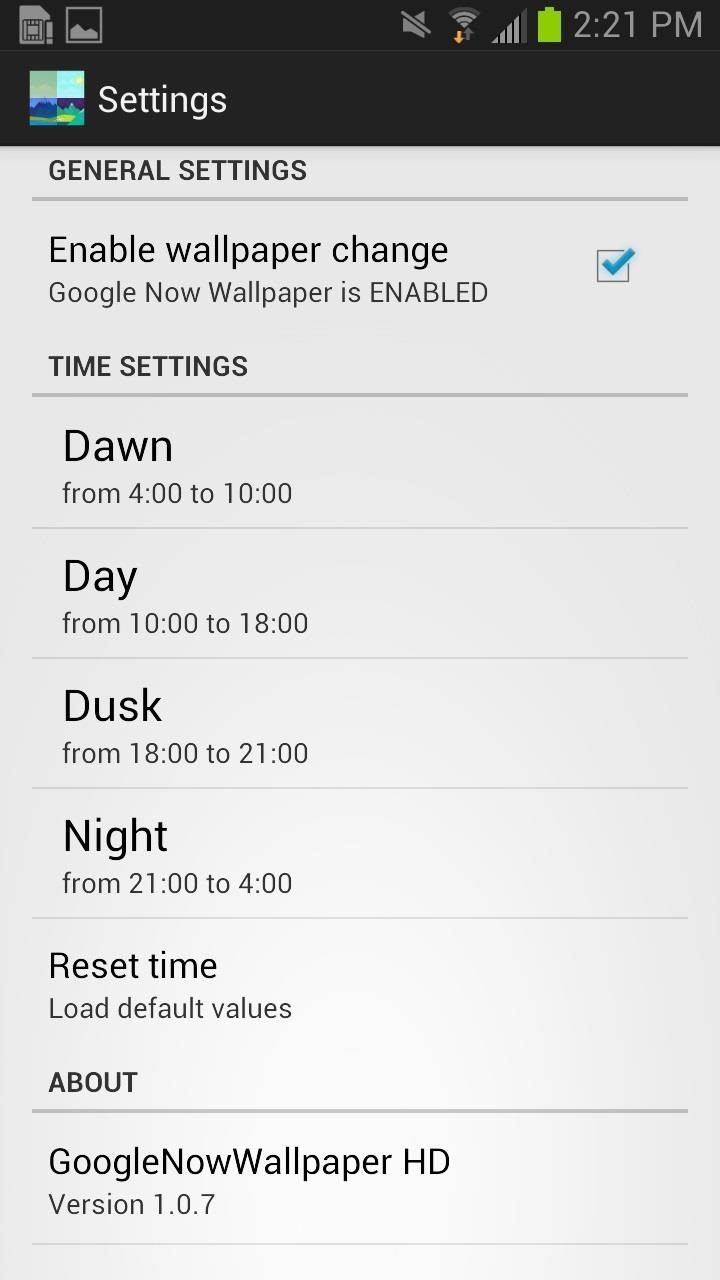 How to Get Auto-Rotating Google Now Wallpapers on Your Samsung Galaxy S3 Home Screen