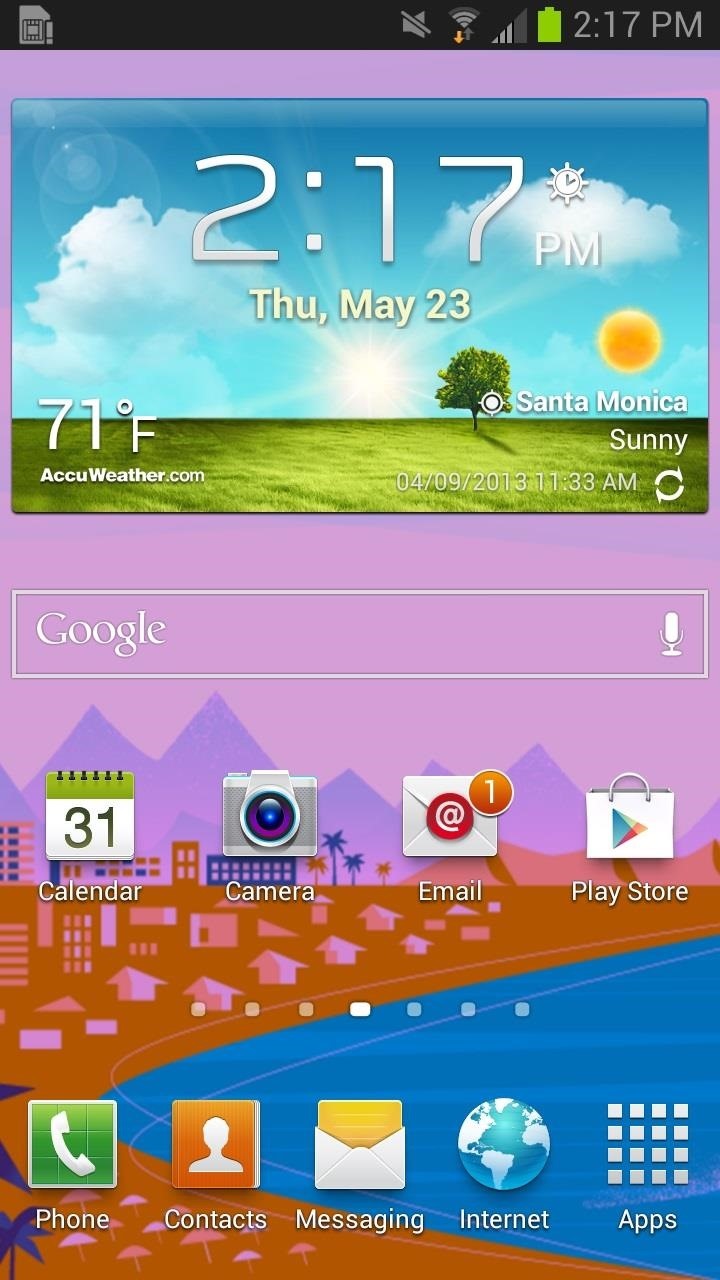 How to Get Auto-Rotating Google Now Wallpapers on Your Samsung Galaxy S3 Home Screen