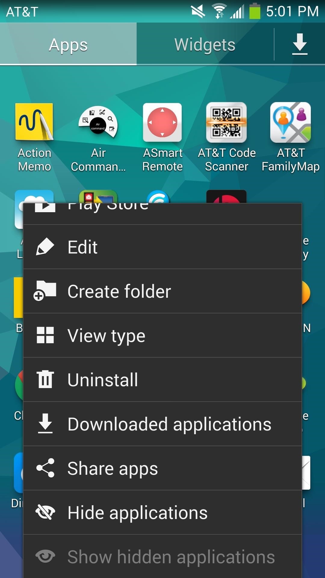 How to Get Back the "Hide Applications" Option in Your Galaxy Note 3's App Drawer