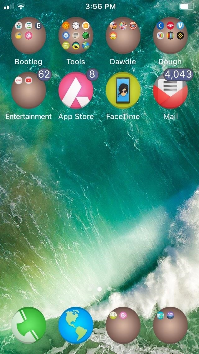 Get Circular App Icons & Folders on Your iPhone's Home Screen & Ditch Those Default Rounded Squares