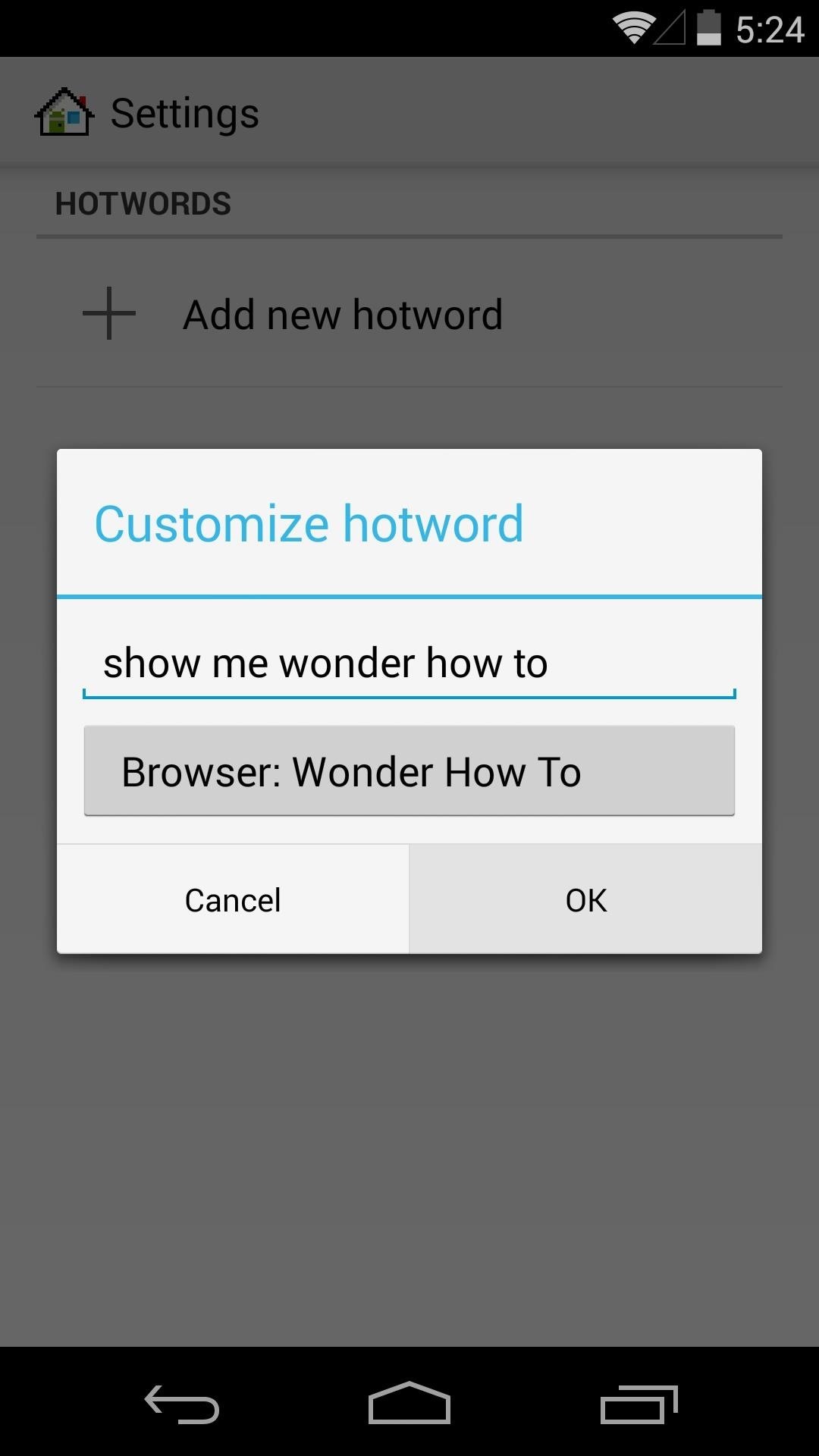 How to Get Custom Hotword Detection to Launch Any App on Your Nexus 5