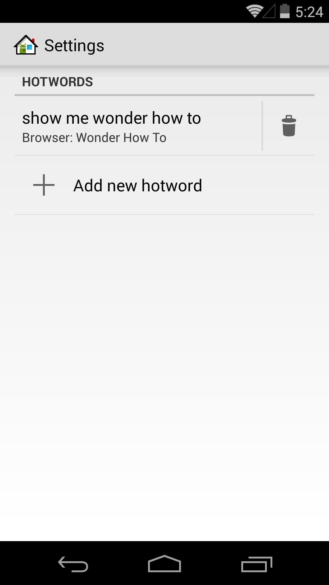 How to Get Custom Hotword Detection to Launch Any App on Your Nexus 5