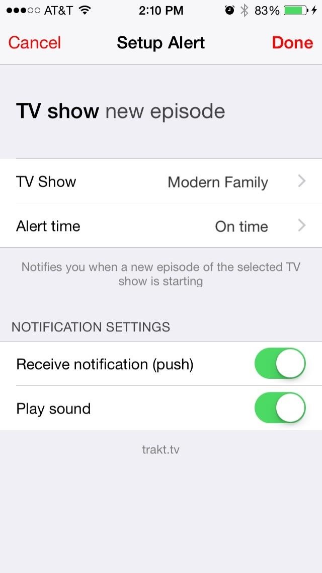 Get Custom iPhone Alerts for Shows, Films, Games, Weather, & More with Hooks