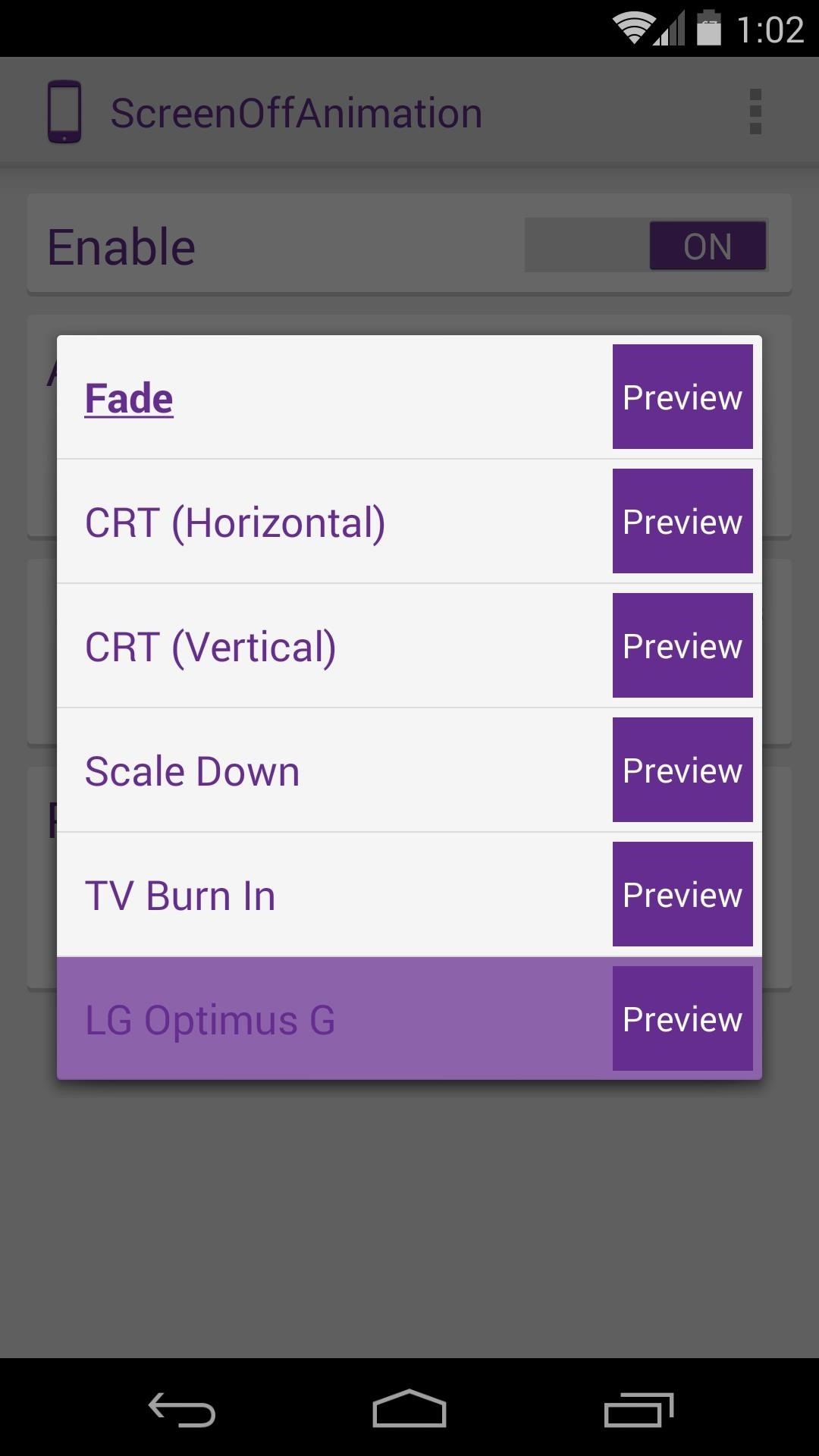 How to Get Custom Screen-Off Effects for Your Nexus 5 or Other Android Device