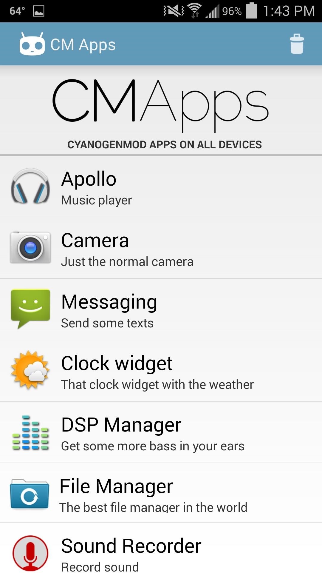 How to Get CyanogenMod Apps on Your Galaxy S4 Without Root