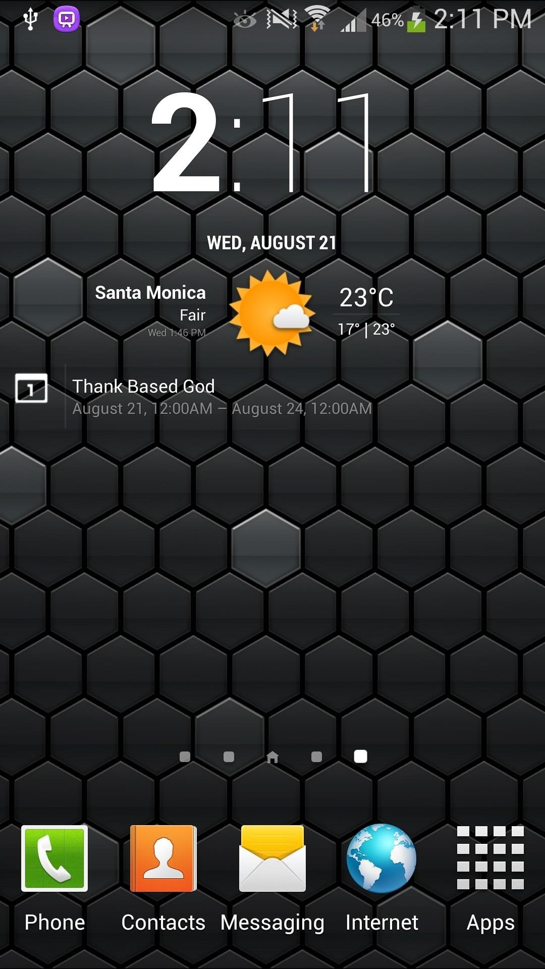 How to Get CyanogenMod's cLock Home & Lock Screen Widget on a Non-Rooted Samsung Galaxy S4