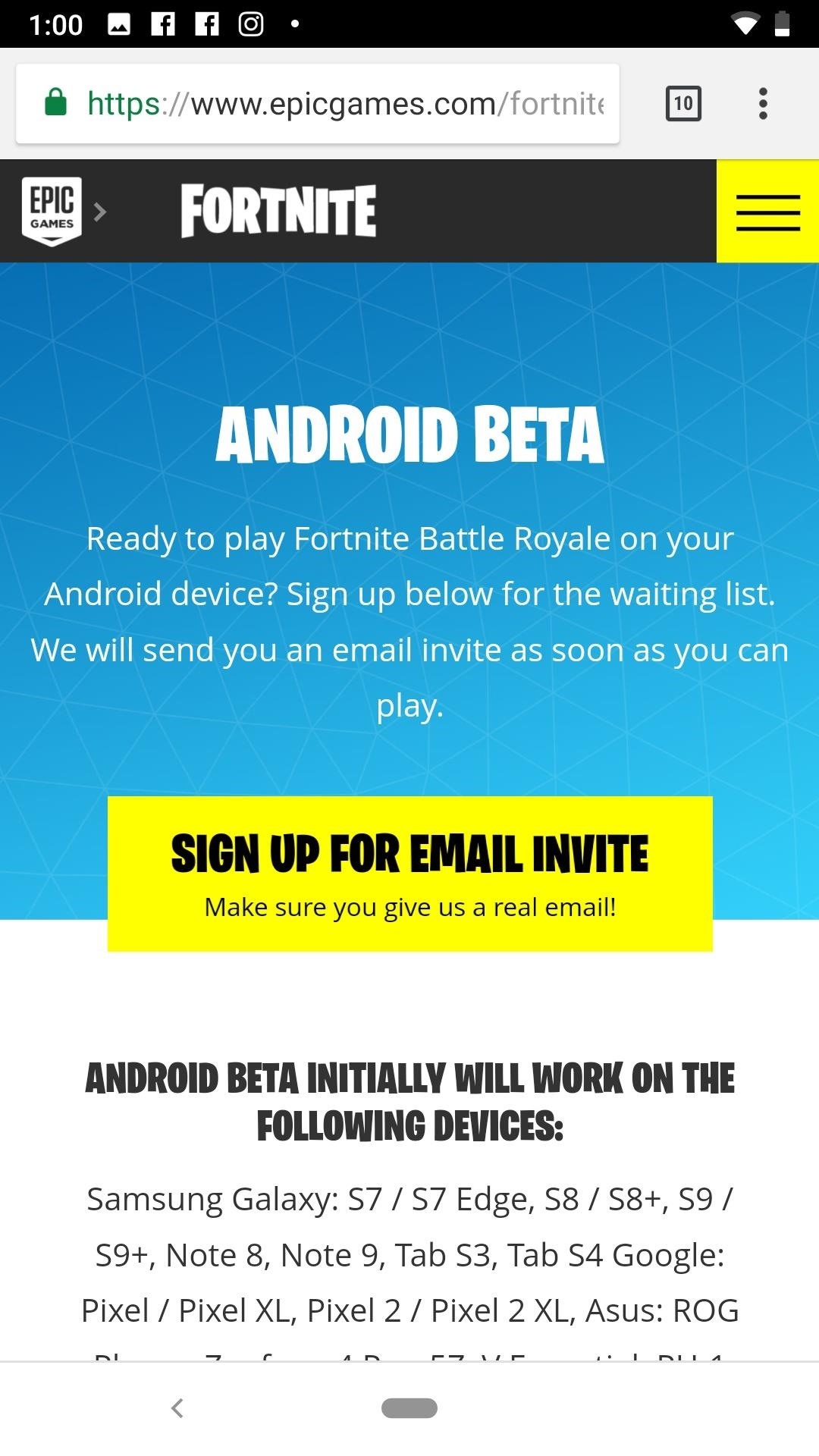 Get Fortnite Battle Royale Running on Almost ANY Android Device — No Root Needed