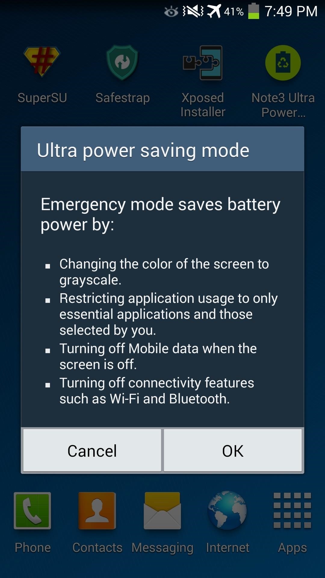 Get the Galaxy S5's Ultra Power Saving Mode on Your Note 3