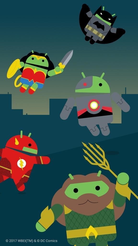 Get Google's Awesome 'Android x Justice League' Wallpapers Right Now