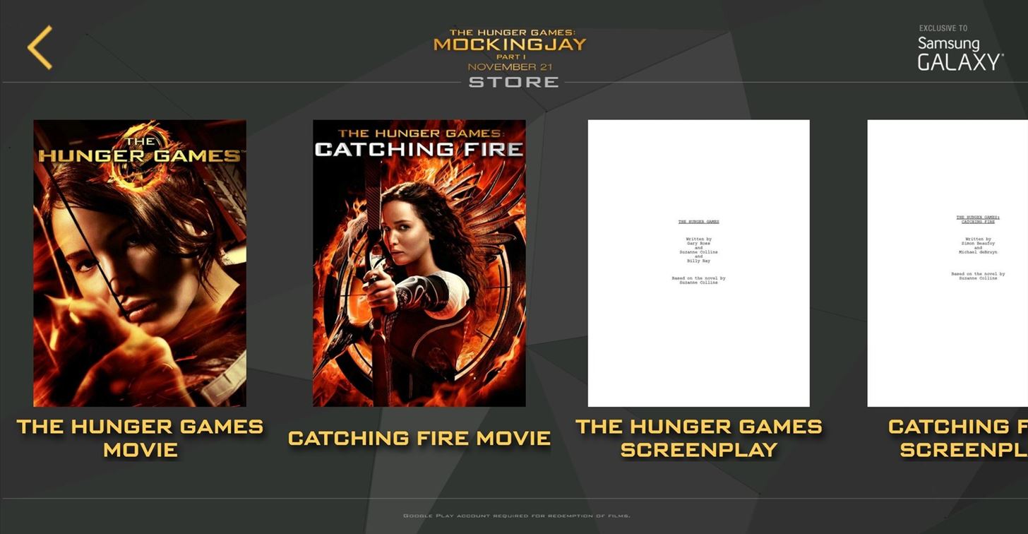 How to Get the Hunger Games Movies for Free on Sasmsung Galaxy Devices