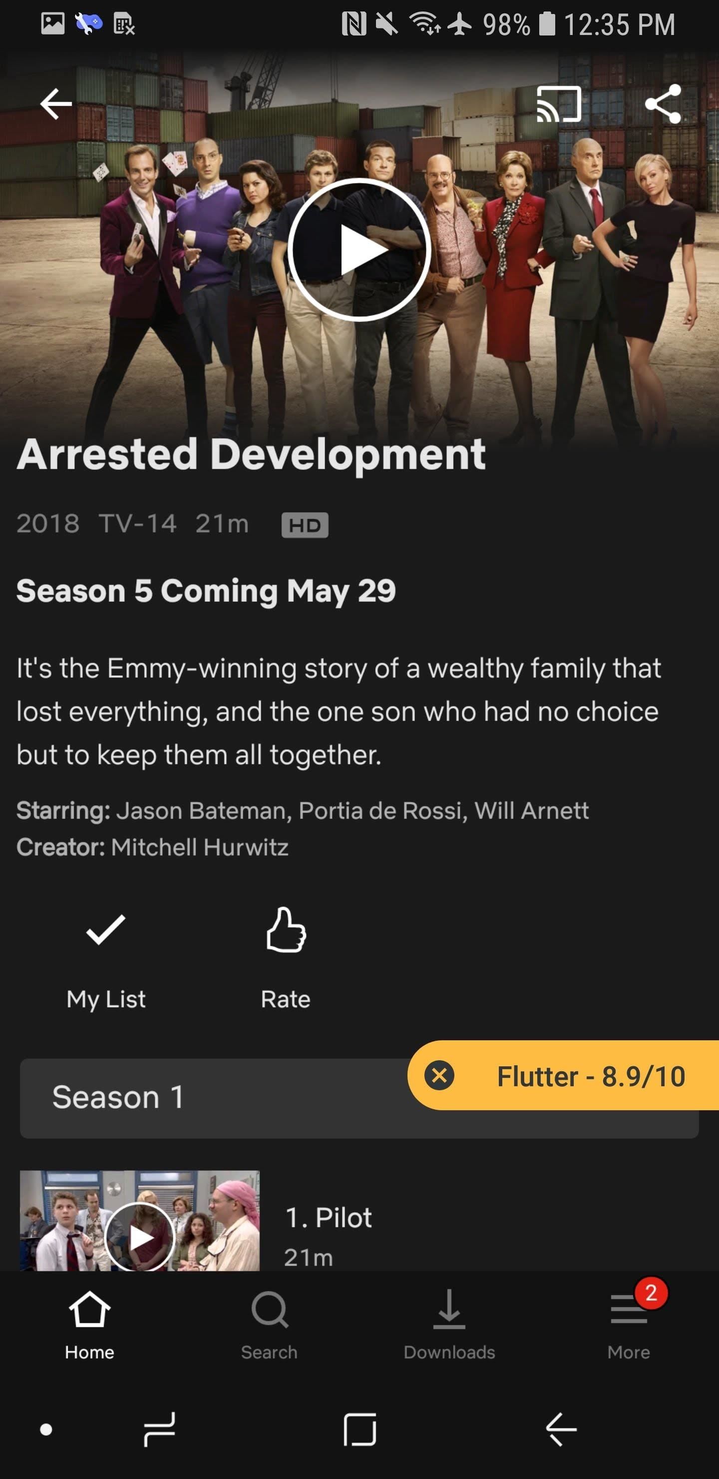 How to Get IMDb Ratings in the Netflix App for Android