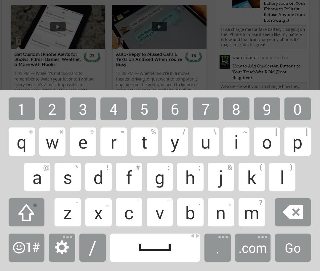 Get the LG G3's Smart Keyboard on Your Galaxy Note 3