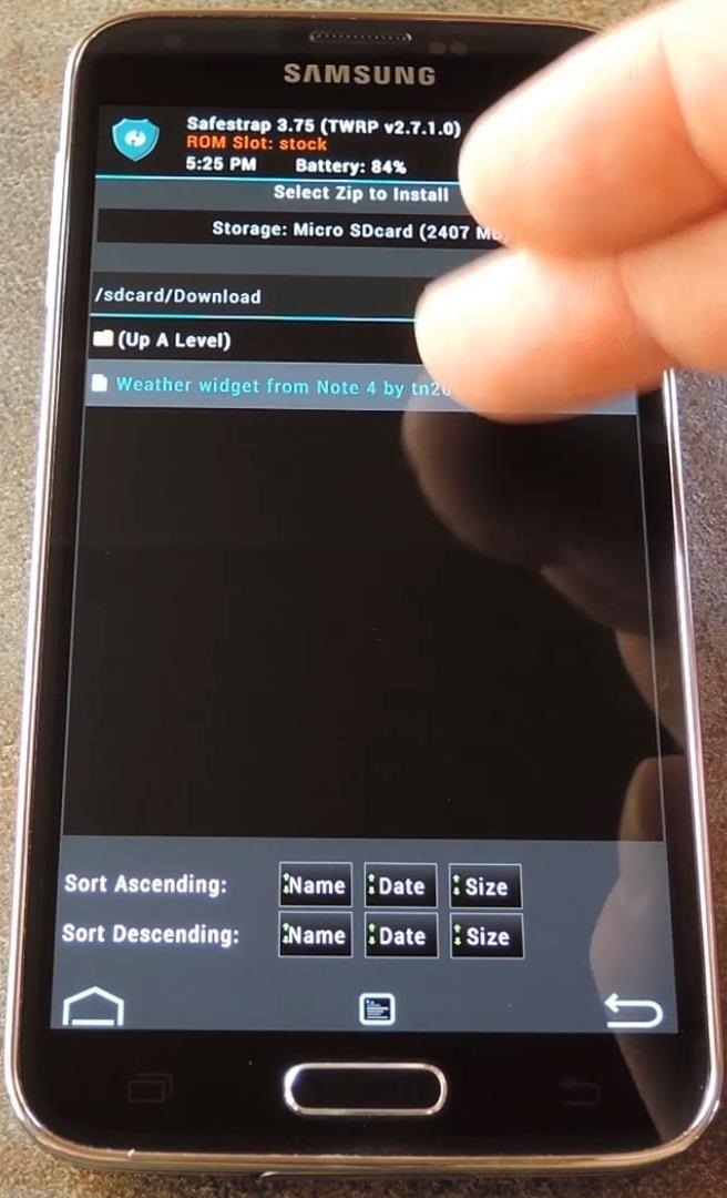 Get the Note 4's Weather Widgets on Your Galaxy S5