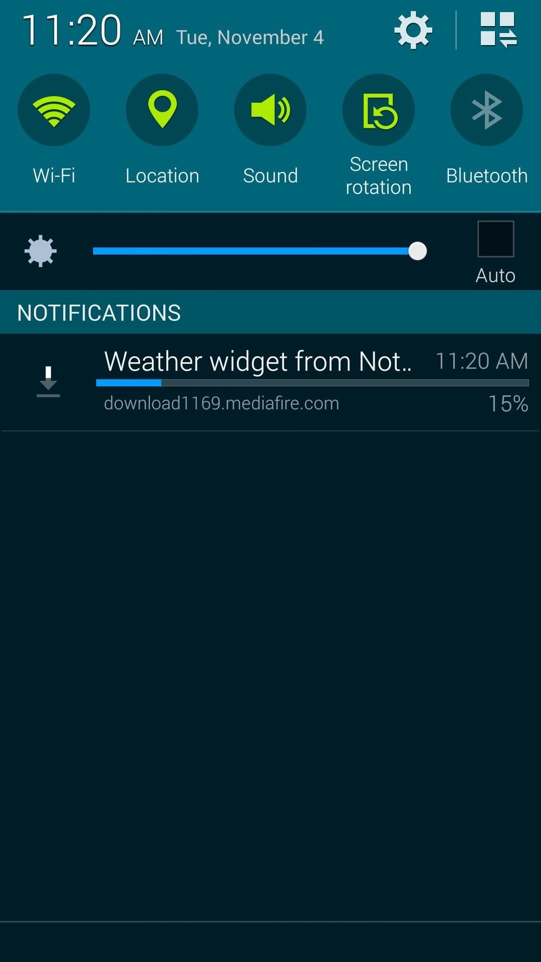 Get the Note 4's Weather Widgets on Your Galaxy S5