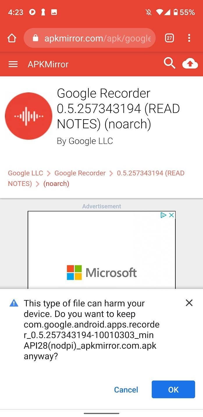 Get the Pixel 4's New Voice Recorder App on Any Phone