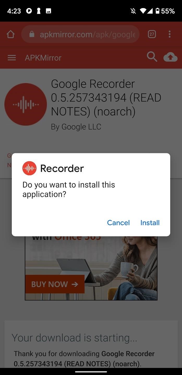 Get the Pixel 4's New Voice Recorder App on Any Phone