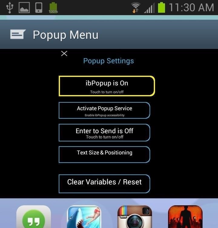 How to Get Popup SMS Alerts & Reply from Within Any Full Screen App on Your Samsung Galaxy S3