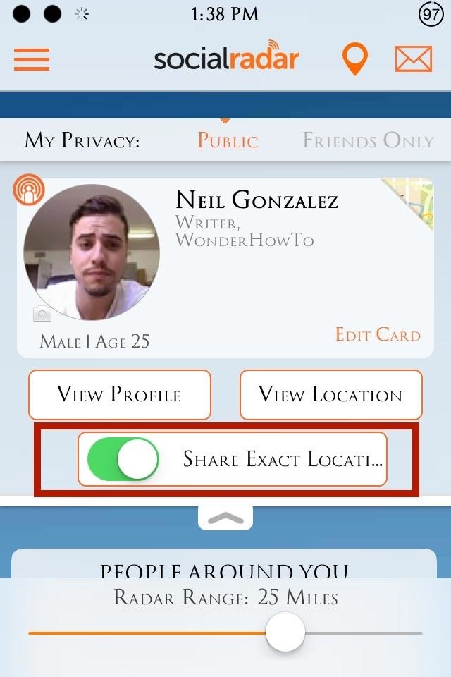 How to Get Real-Time Info on Friends Around You (Including Exact Location) Using Your iPhone