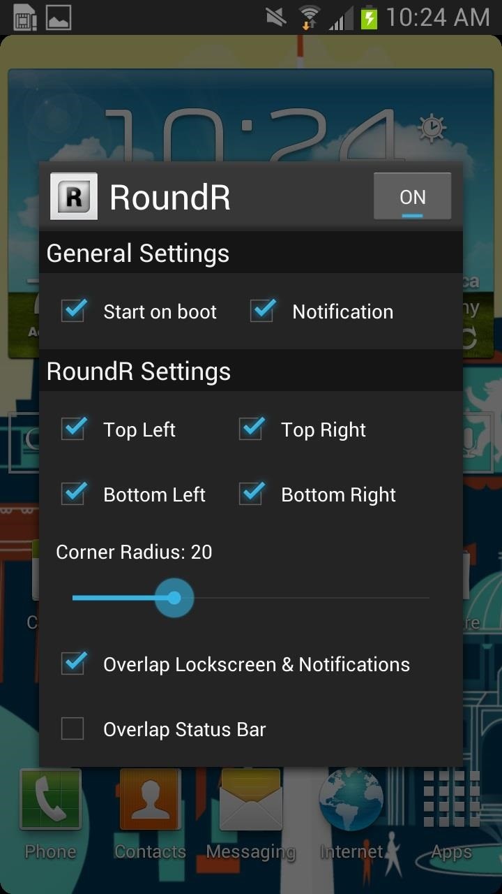 How to Get Rounded Screen Corners on Your Samsung Galaxy S3 or Other Android Device