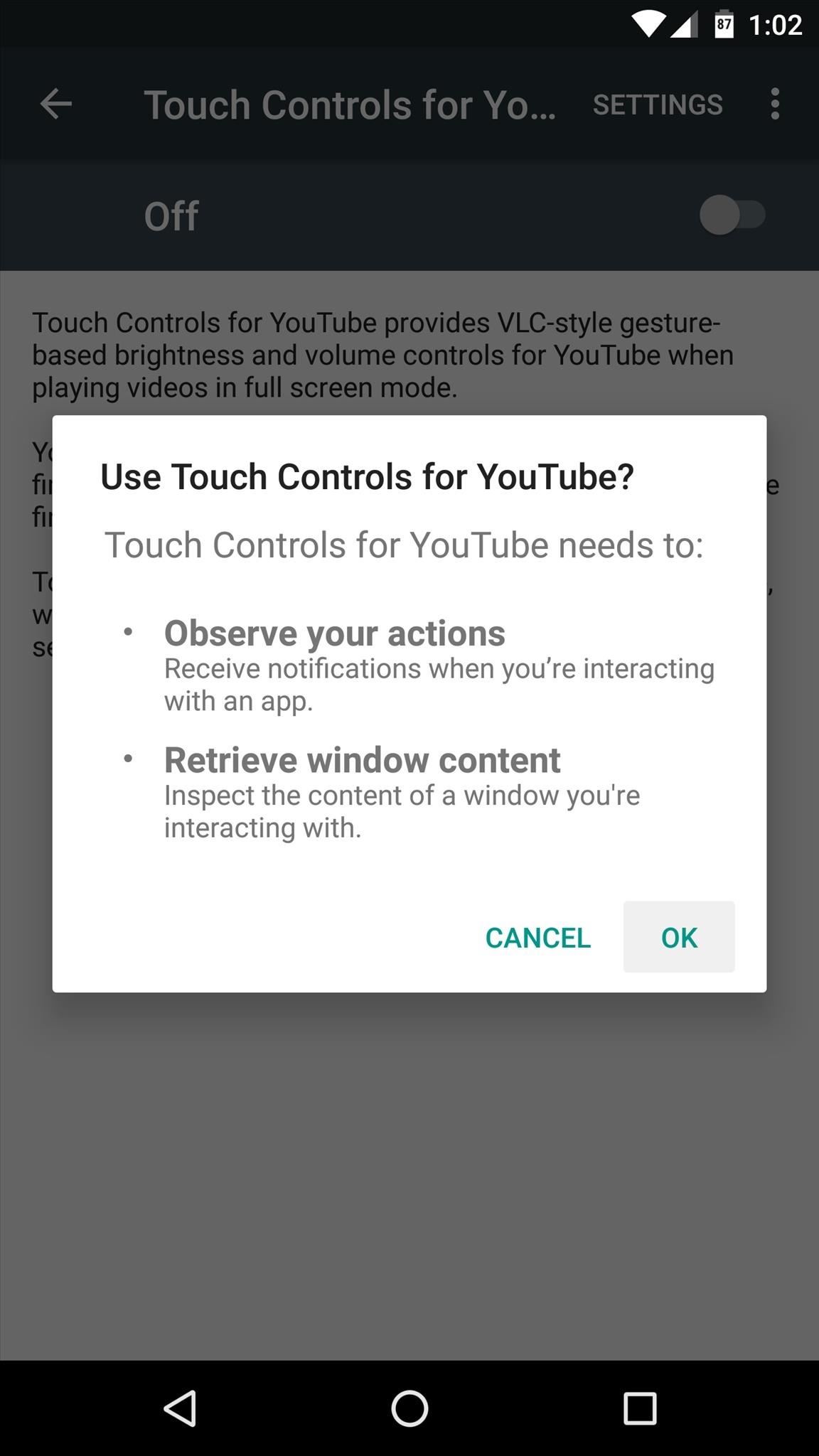 Get Sliding Gestures for Seamless Volume Control on YouTube