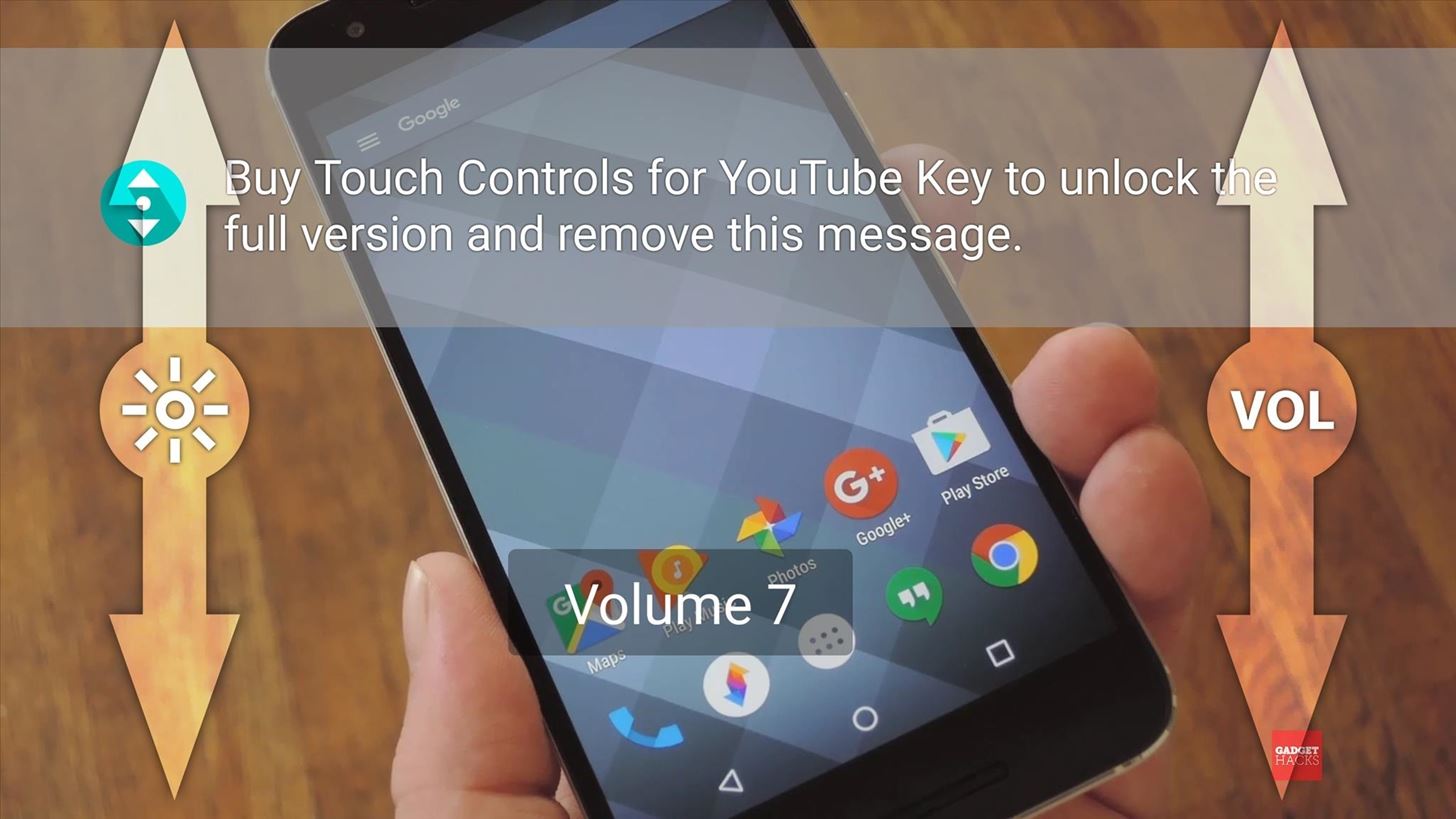 Get Sliding Gestures for Seamless Volume Control on YouTube