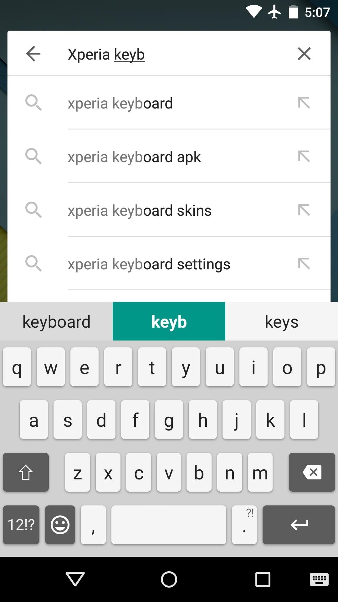 Get Sony's New Xperia Z3 Keyboard on Almost Any Android Device