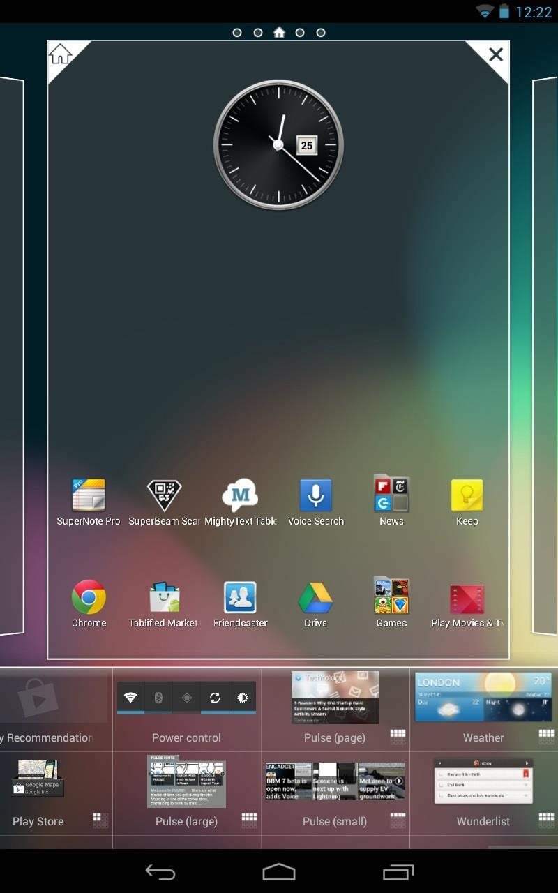 How to Get Sony's Xperia Launcher & Widgets on Your Nexus 7 Tablet