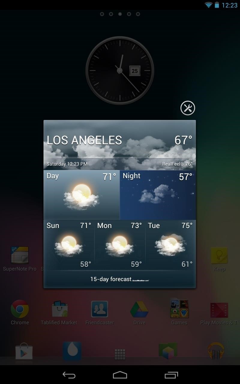 How to Get Sony's Xperia Launcher & Widgets on Your Nexus 7 Tablet