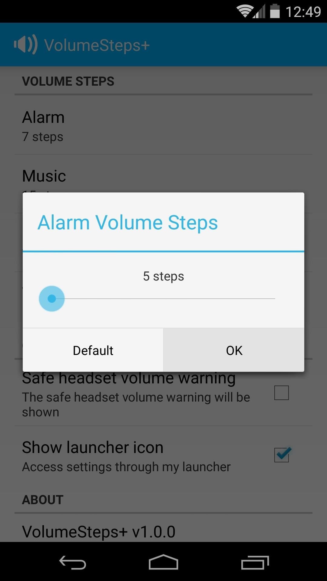 Get Total Control Over Android's Volume Slider Precision