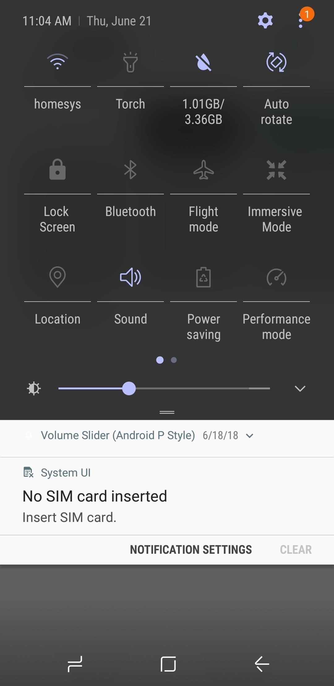 How to Get a Transparent Quick Settings Panel on Your Galaxy S8 or S9