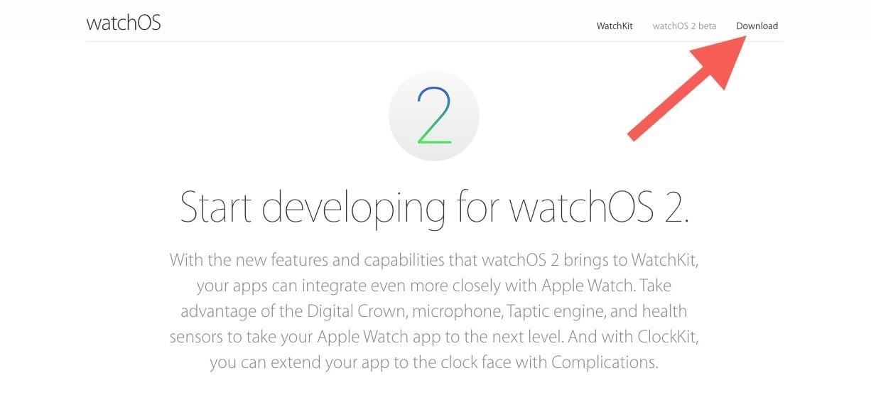 How to Get watchOS 2 Beta on Your Apple Watch Right Now