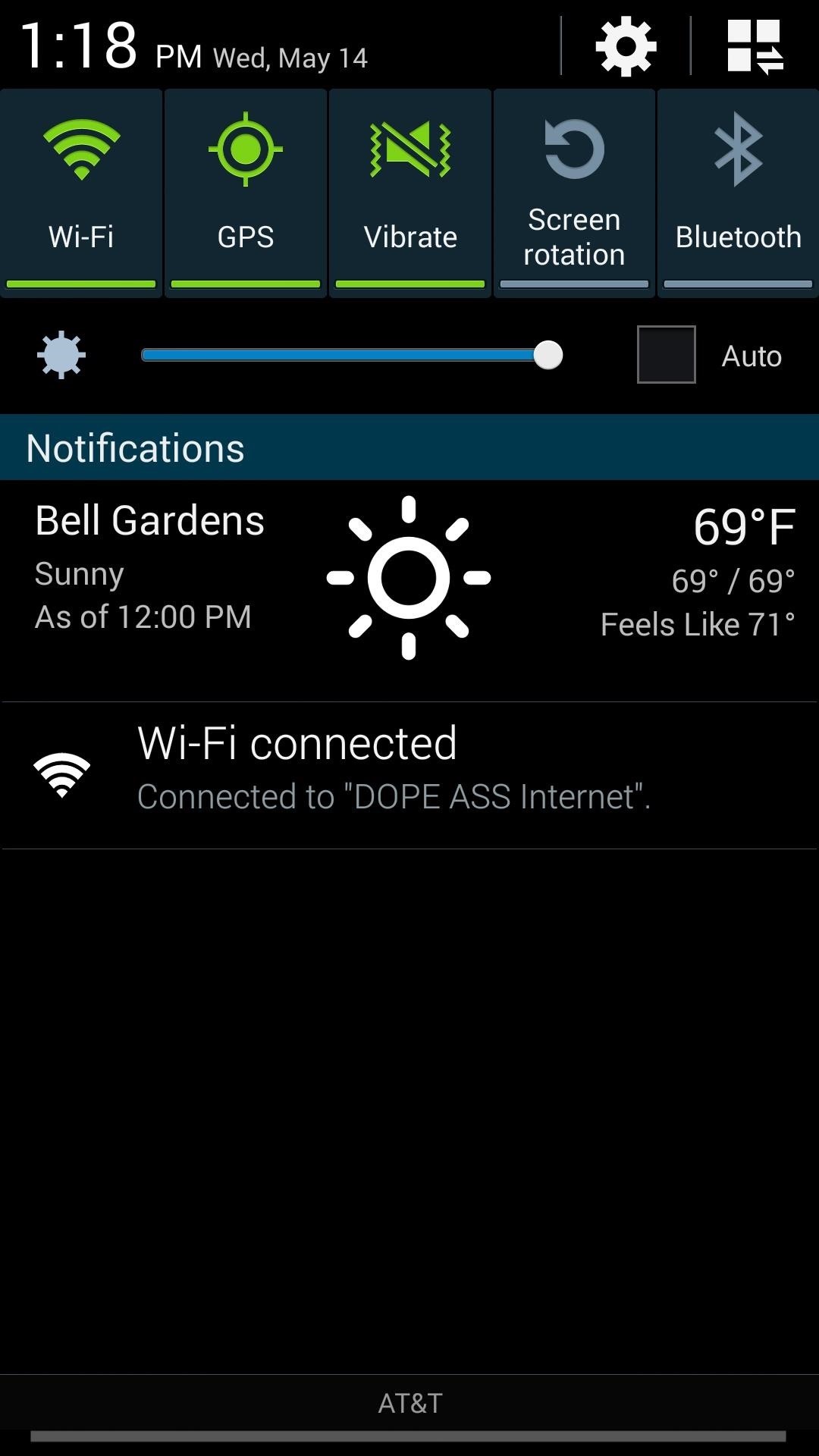 How to Get Weather Forecasts in the Notification Shade on Your Samsung Galaxy S4