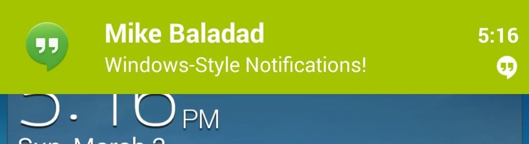 How to Get Windows Phone-Style Notifications on Your Samsung Galaxy S4
