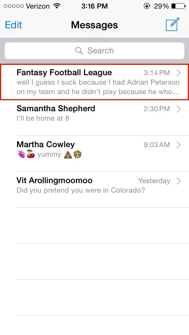 How to Give Group Messages Custom Names in iOS 8