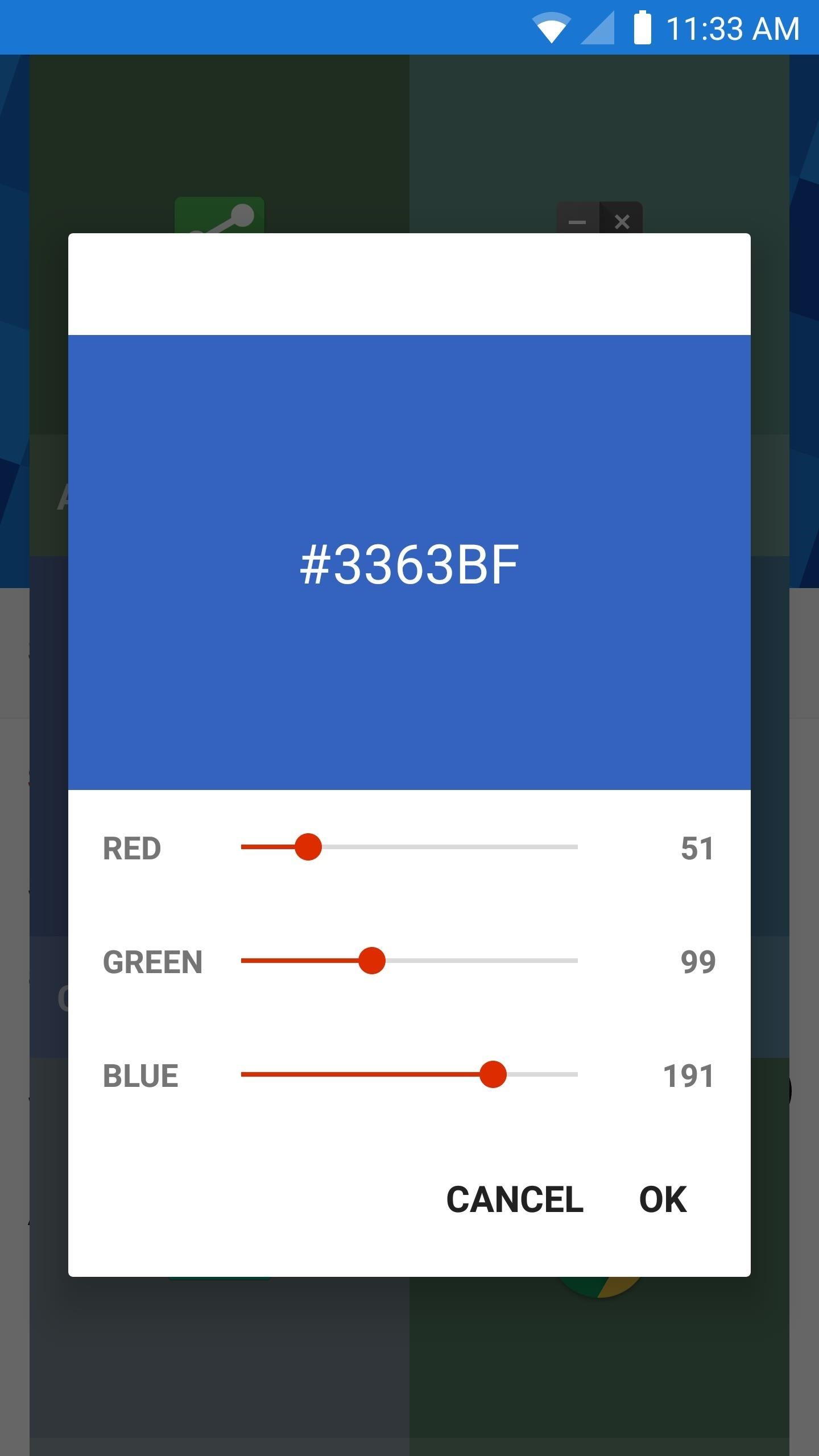 Give Your Status Bar Stock Android's Material Design Icons & Matching Colors