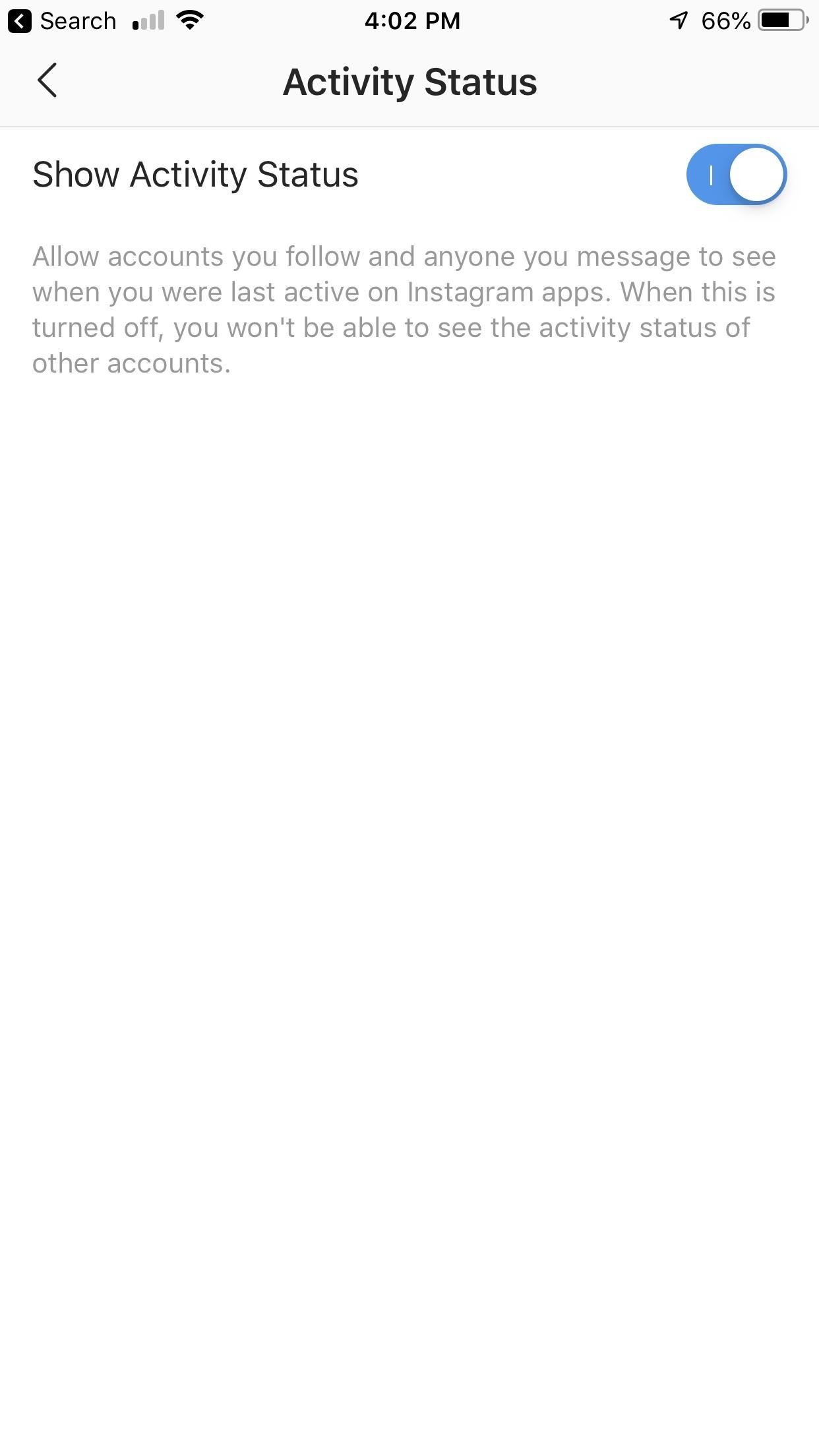 Go Incognito on Instagram by Turning Off Your Green Dot Activity Status