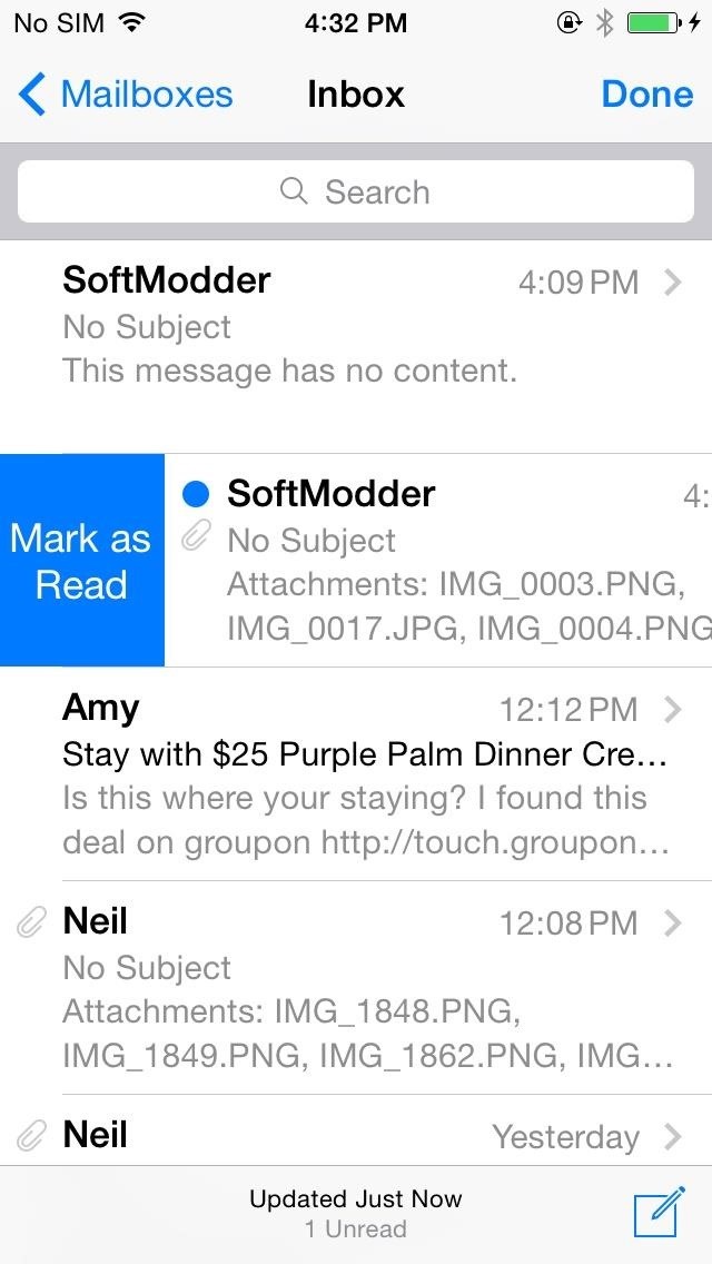 The Good & Bad About iOS 8's New Swipe Gestures in Mail for iPhone