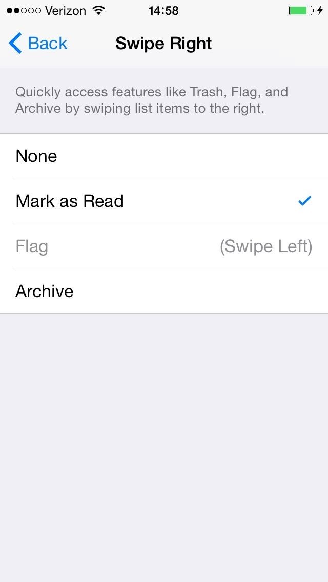 The Good & Bad About iOS 8's New Swipe Gestures in Mail for iPhone