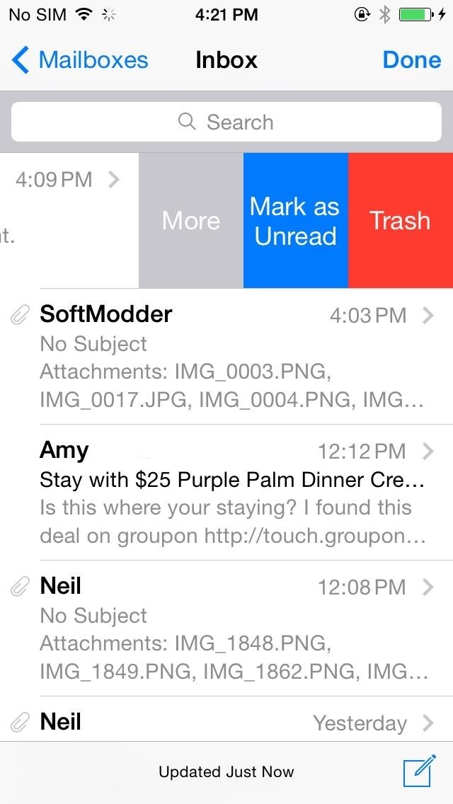 The Good & Bad About iOS 8's New Swipe Gestures in Mail for iPhone