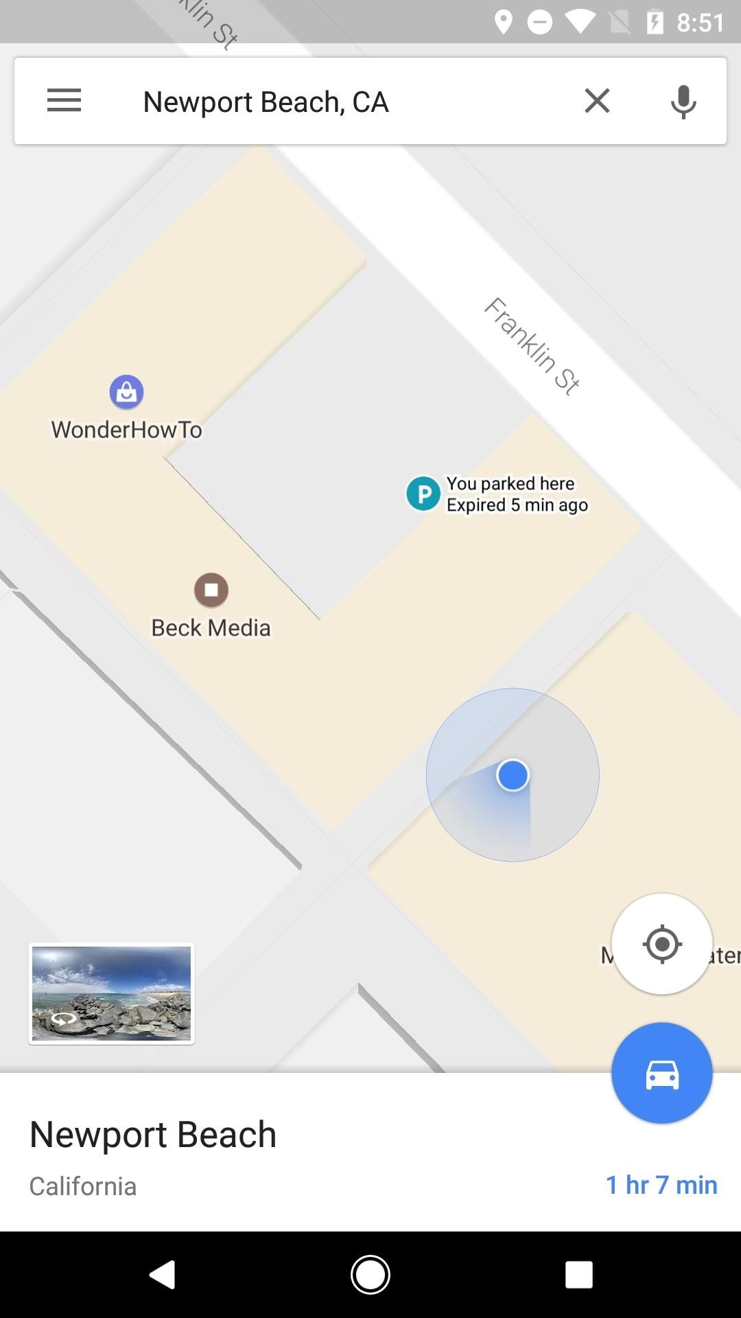 Google Maps V9.49 Beta Gets a Manual Parking Location Tracker & Weather Indicator