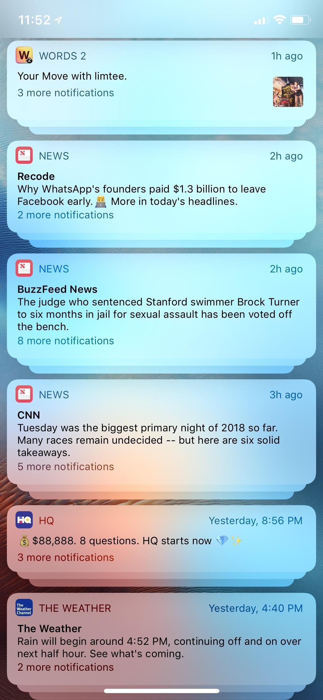 Grouped Notifications in iOS 12 Makes Browsing Alerts on Your iPhone Way Less Annoying