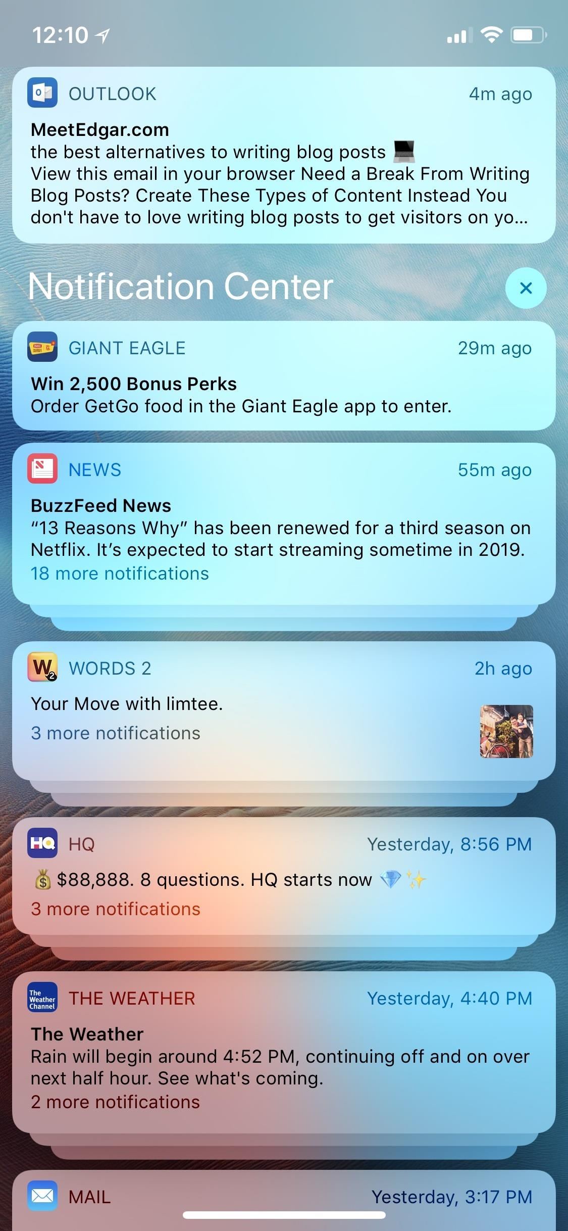 Grouped Notifications in iOS 12 Makes Browsing Alerts on Your iPhone Way Less Annoying